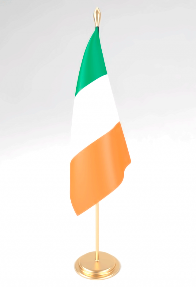 office flag ireland 3D Model .c4d .max .obj .3ds .fbx .stl .blend