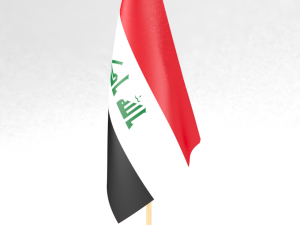 office flag iraq 3D Модель
