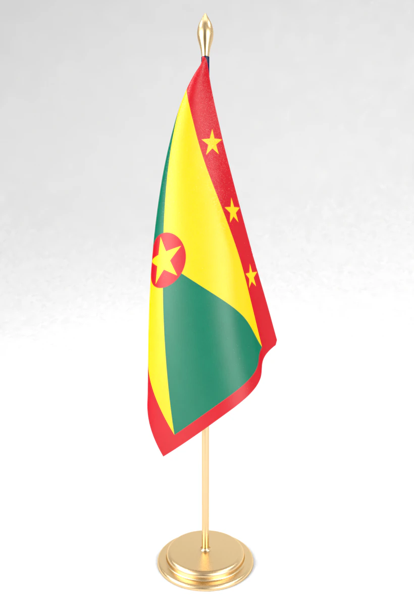 bureau drapeau grenade Modèle 3D .c4d .max .obj .3ds .fbx .stl .blend 