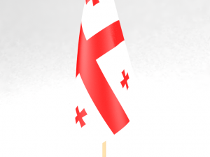 office flag georgia 3D Model