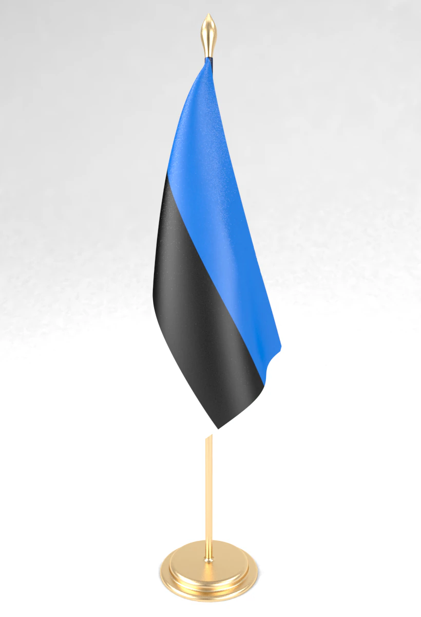 office flag estonia 3D Model .c4d .max .obj .3ds .fbx .stl .blend