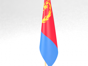 office flag eritrea Model 3D