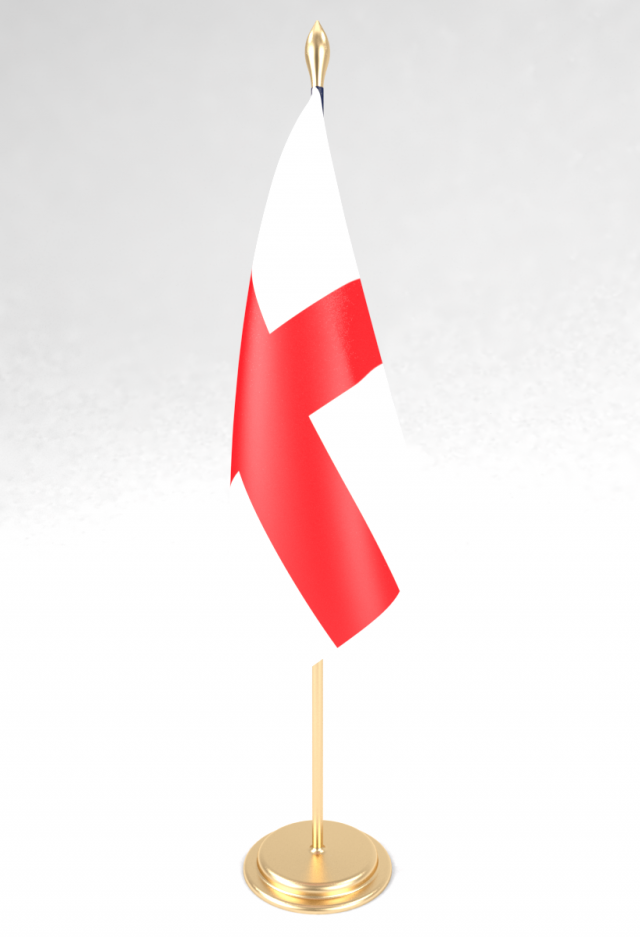 office flag england 3D मॉडल .c4d .max .obj .3ds .fbx .stl .blend 