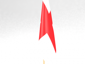 office flag england 3D मॉडल