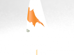 office flag cyprus 3D Model