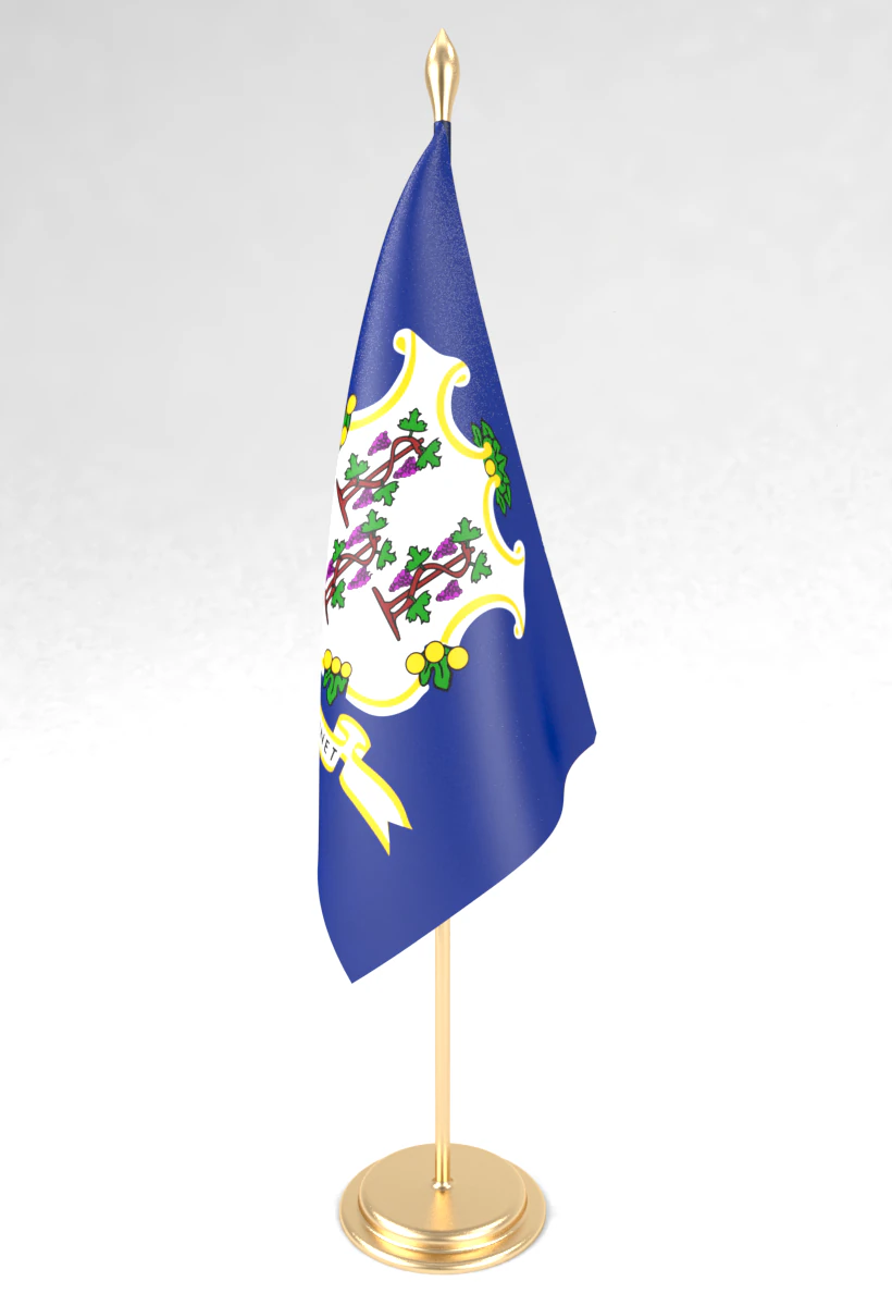 office flag connecticut 3D Model .c4d .max .obj .3ds .fbx .stl .blend 
