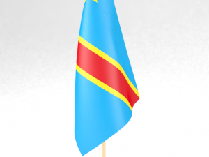 office flag congo 3D Model