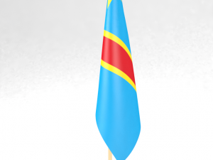 office flag congo 3D Model