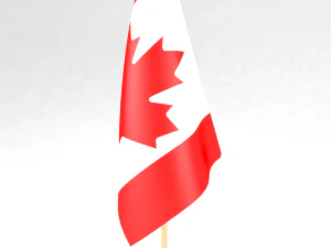 bandiera dell'ufficio canada Modello 3D