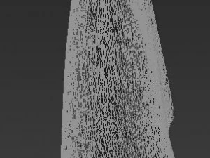 B&uuml;roflagge Kamerun 3D Modell