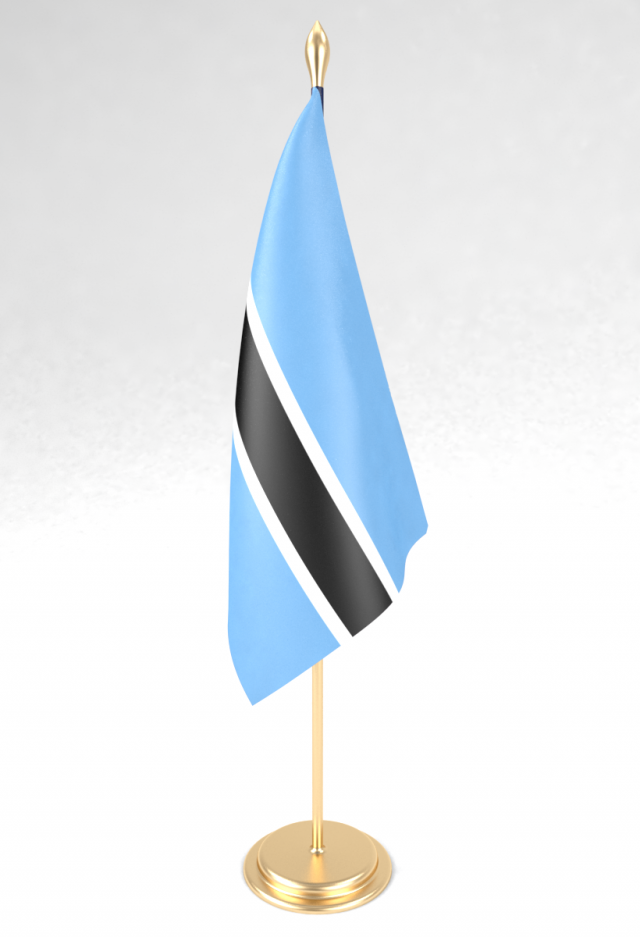 office flag botswana Modèle 3D .c4d .max .obj .3ds .fbx .stl .blend