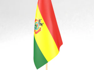 ufficio bandiera bolivia Modello 3D