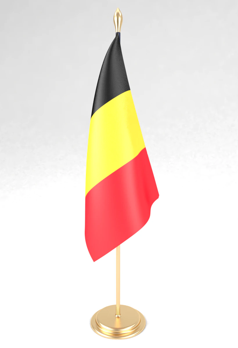 office flag belgium 3D Model .c4d .max .obj .3ds .fbx .stl .blend 