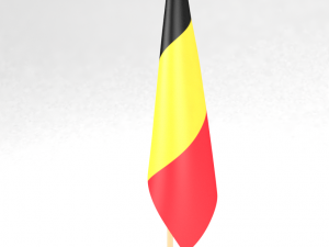 office flag belgium 3D Model