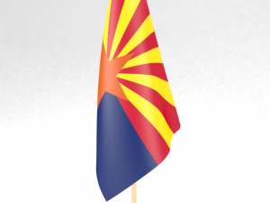 office flag arizona 3D मॉडल
