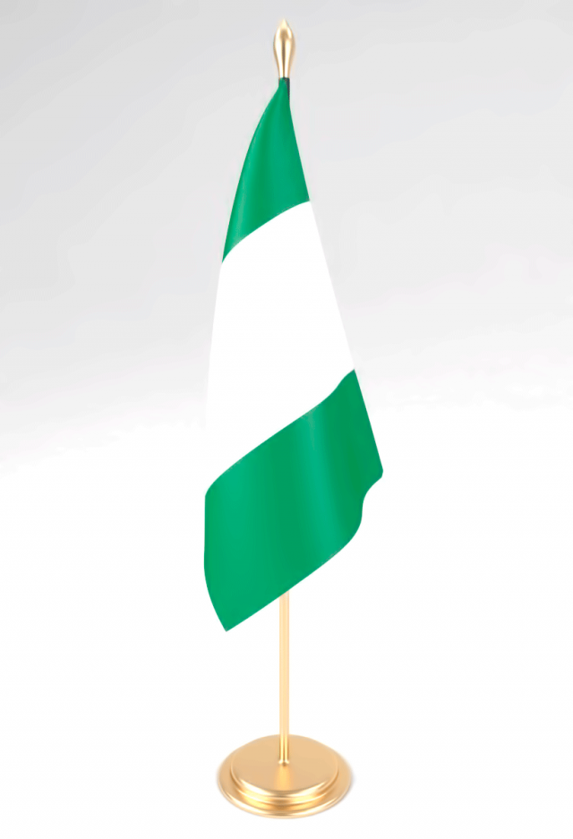 office flag nigeria Model 3D .c4d .max .obj .3ds .fbx .stl .blend 