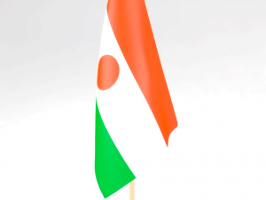 office flag niger 3Dモデル
