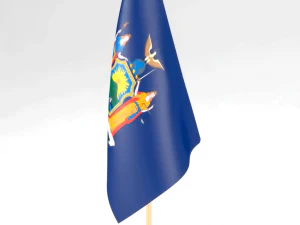 bandiera dell'ufficio new york Modello 3D