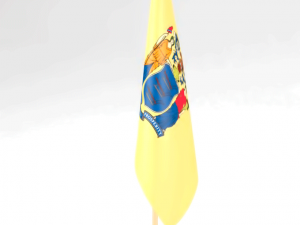 office flag new jersey 3Dモデル