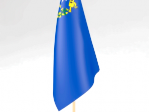 office flag nevada Modelo 3D