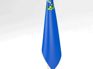 office flag nevada 3D Model