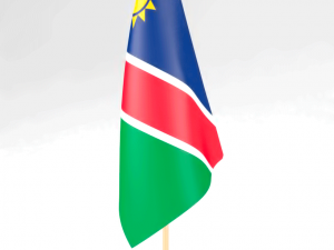 office flag namibia Model 3D