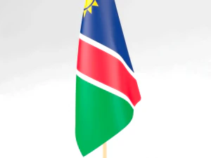 bandiera dell'ufficio namibia Modello 3D