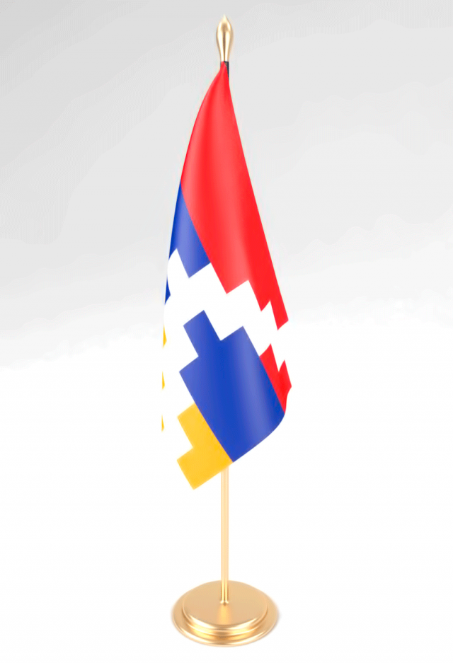 office flag nagorno karabakh 3D 모델 .c4d .max .obj .3ds .fbx .stl .blend 