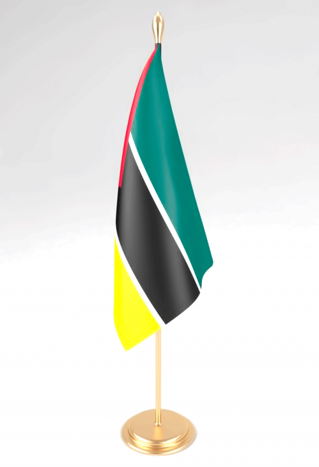 office flag mozambique 3D 모델 .c4d .max .obj .3ds .fbx .stl .blend 