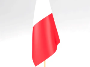 ofis bayrağı malta 3D Model