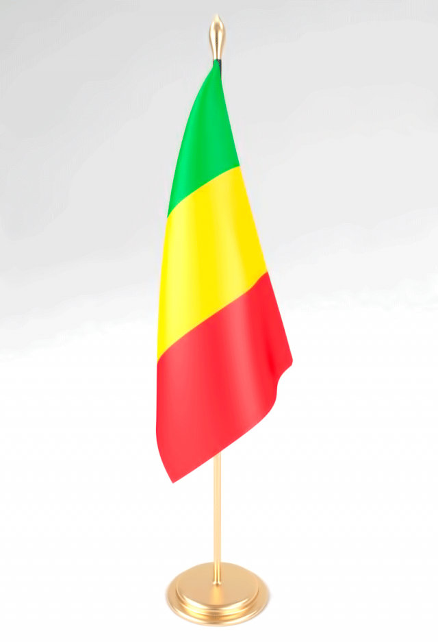 office flag mali 3D Model .c4d .max .obj .3ds .fbx .stl .blend 