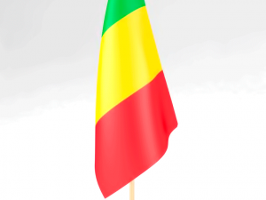 office flag mali 3D Model