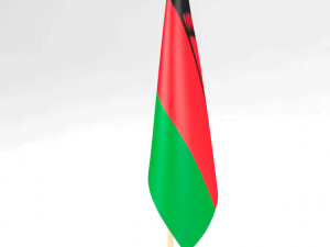 office flag malawi Modello 3D