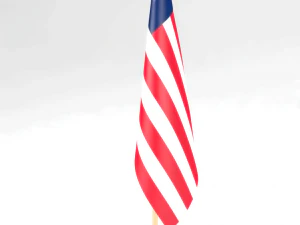 office flag liberia 3D Model