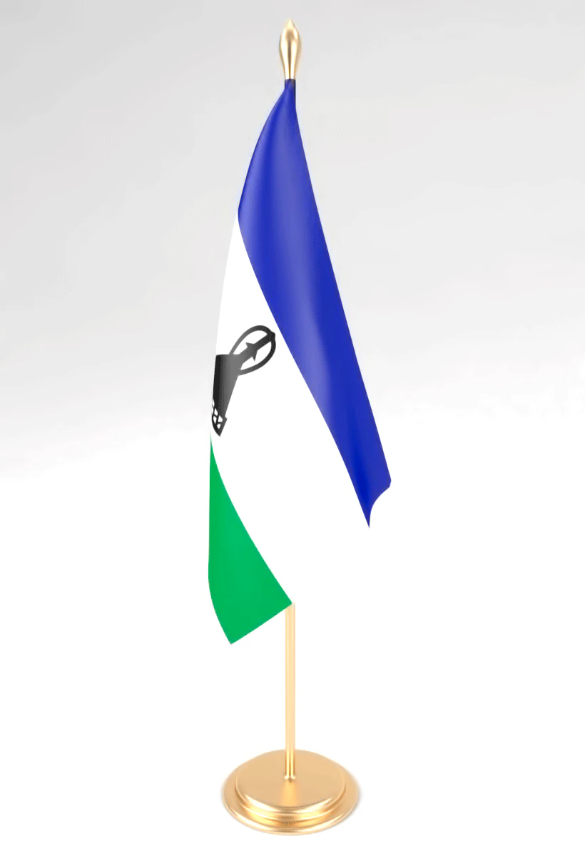 office flag lesotho 3D Model .c4d .max .obj .3ds .fbx .stl .blend 