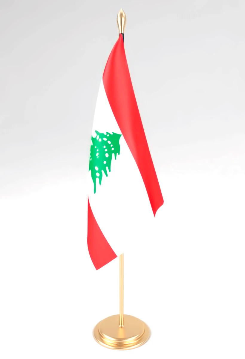 office flag lebanon 3D Model .c4d .max .obj .3ds .fbx .stl .blend