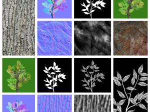 albero - 0015 Modello 3D