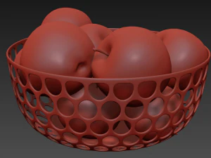 ma&ccedil;&atilde;s em vaso Modelo 3D