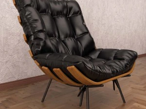 poltrona costela Modelo 3D