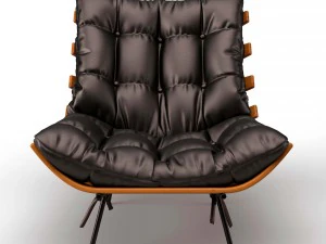 poltrona costela Modelo 3D