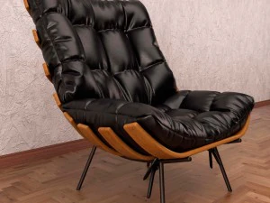 poltrona costela Modelo 3D