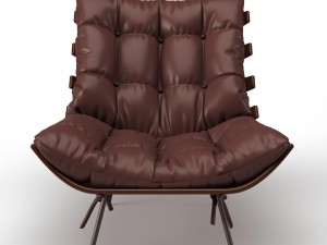 poltrona costela Modelo 3D