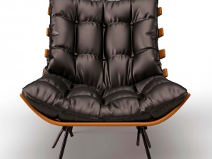 poltrona costela Modelo 3D