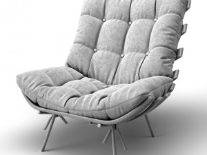 poltrona costela Modelo 3D