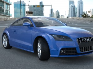 audi tts 3D-Modell