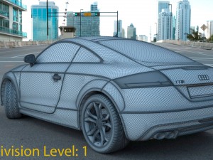 audi tts 3D Модель
