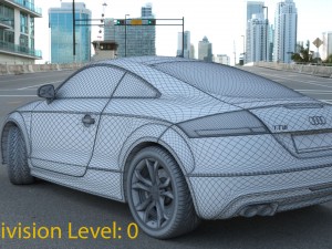 audi tts 3D Модель