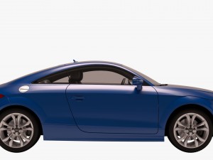audi tts 3D Модель