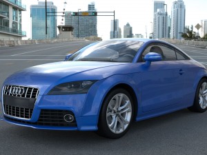 audi tts 3D Модель