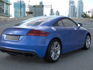 audi tts 3D Модель